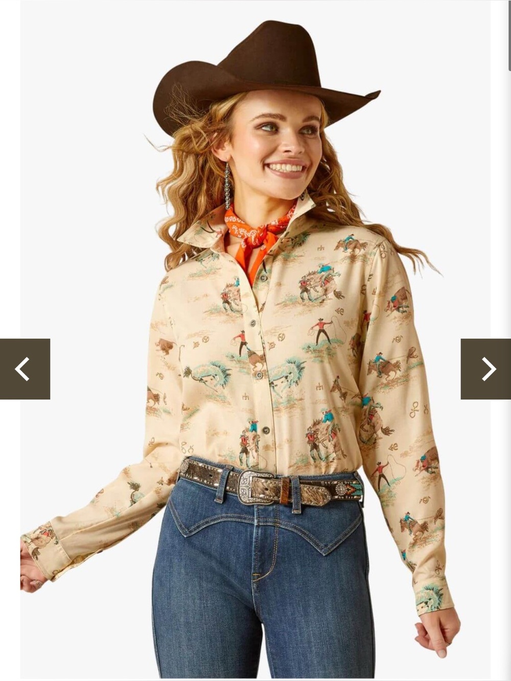 Ariat On The Ranch Homestyle Top